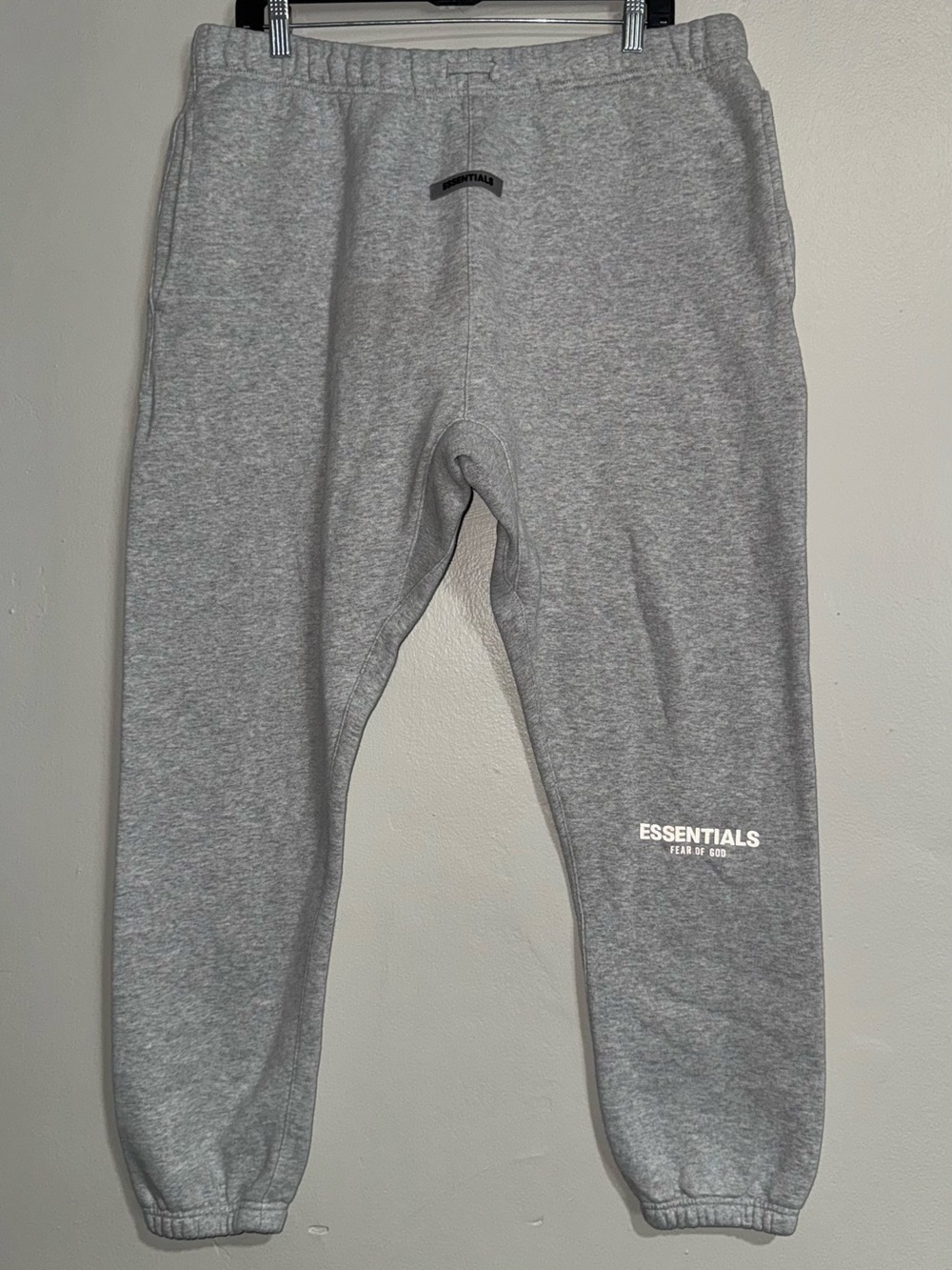 Fear of God Essentials Grey Fleece Joggers